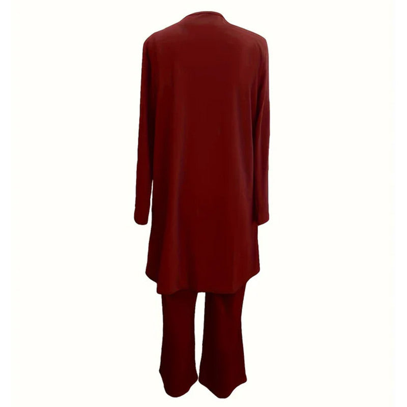 Orlisse™ חליפת נשים שלוש חלקים לנוחות יומיומית