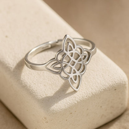 Mavrelle™ טבעת מיסטית של קשר מגן עם עיצוב אלגנטי