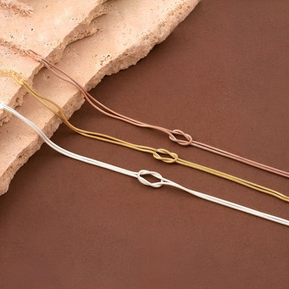 Coravanté™ צמיד קשר מותאם אישית עם נגיעה אלגנטית