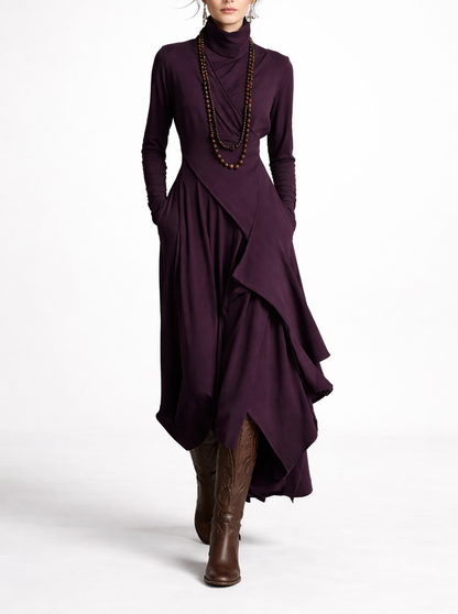 Quellora™ שמלה ארוכה עם שכבות בשלבים