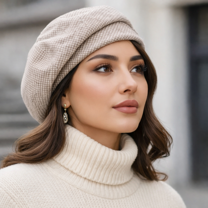 Lunéa™ כובע בֶּרֶט פריזאי איקוני לנשים