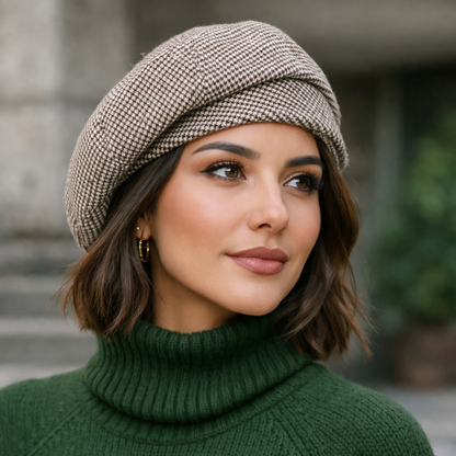 Lunéa™ כובע בֶּרֶט פריזאי איקוני לנשים