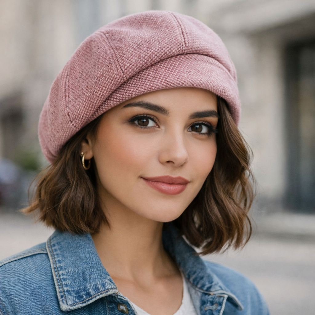 Lunéa™ כובע בֶּרֶט פריזאי איקוני לנשים